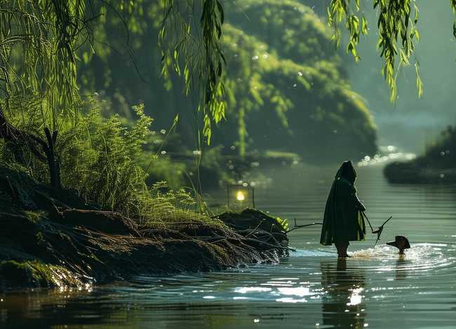 沼泽里的故事 带拼音（成语典故300字）