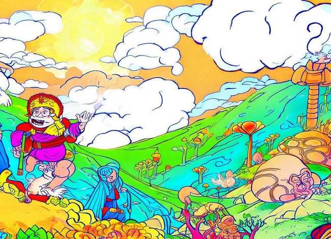 儿童故事插画手绘版、儿童版西游记插画-西游记的插图怎么画