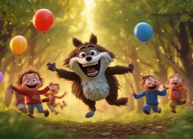 儿童故事大灰狼的故事 - 大灰狼的故事大全