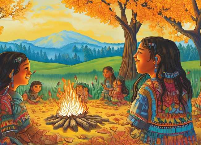 印第安人故事绘本 绘本推荐‖感恩节·凯迪克银奖