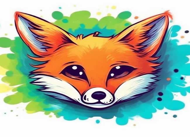 六岁儿童简笔画大全图片；幼儿漂亮儿童画大全趣味简笔画狐狸头