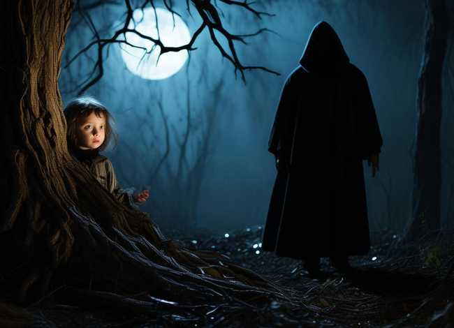 老变婆传说故事儿童版 - 童年阴影——老变婆