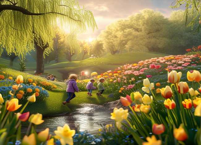 幼儿故事诗歌 - 诗歌-《春天的故事》 幼儿故事诗歌 - 诗歌-《春天的故事》