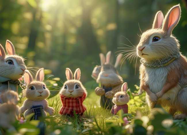 讲故事 小兔子 - 一年级讲故事简短童话小故事(10篇)