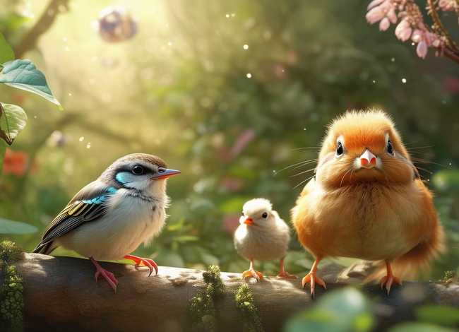 甲壳虫故事；鸡蛋蛋壳甲壳虫小鸟小鸡再加一个动物写一个故事