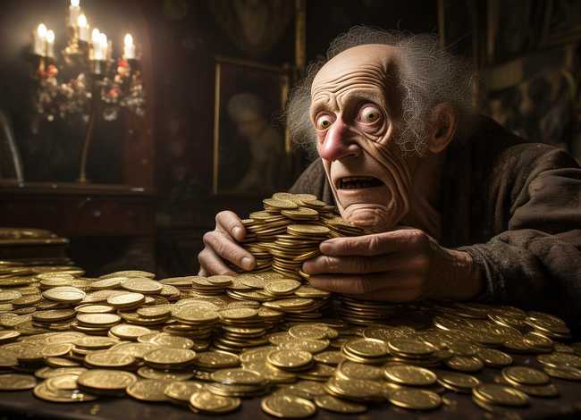 守财奴的经典故事（守财奴是什么寓言故事）