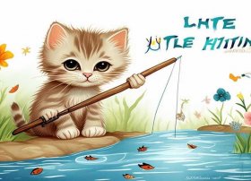 小猫钓鱼故事绘本图片；经典绘本《小猫钓鱼》-内附幼儿提高专注力的方法