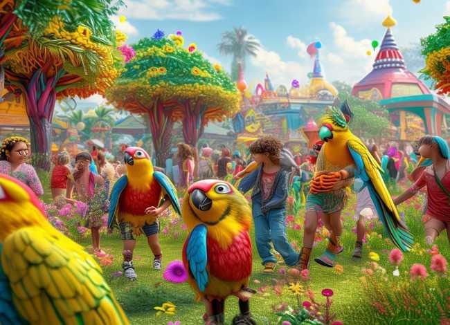 儿童故事鹦鹉王国、中国所有大型游乐场 儿童故事鹦鹉王国、中国所有大型游乐场