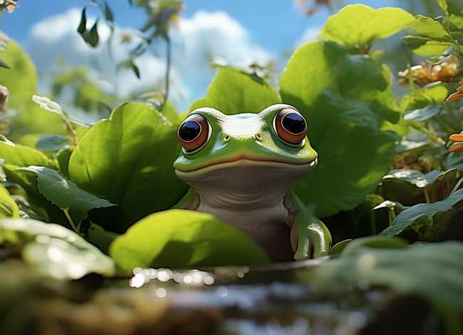 井底之蛙幼儿故事简短版（幼儿园成语故事简短）