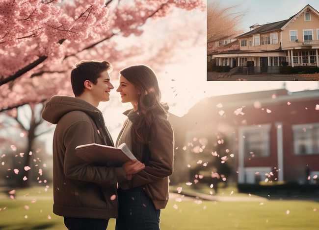 校园恋爱故事100字、异地恋情侣暖心小故事100字