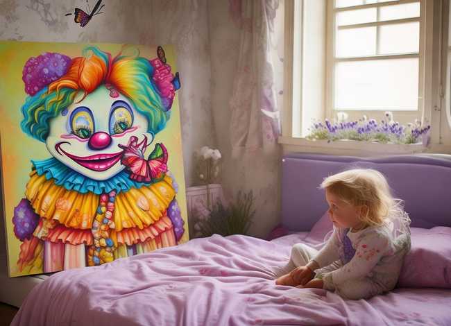 5岁儿童睡前故事免费收听 奶奶的花布头中小丑的名字叫米粒,出自漂亮的蝴蝶是吗