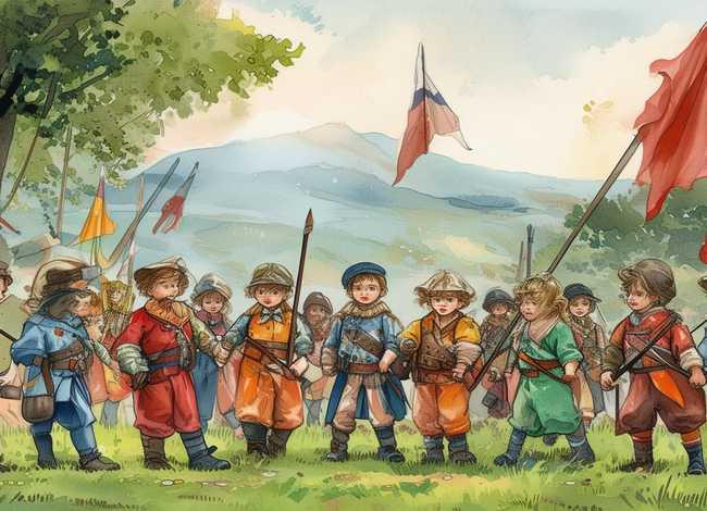 儿童打仗真实历史事件 - 铭记抗战历史,弘扬革命精神手抄报三年级内容