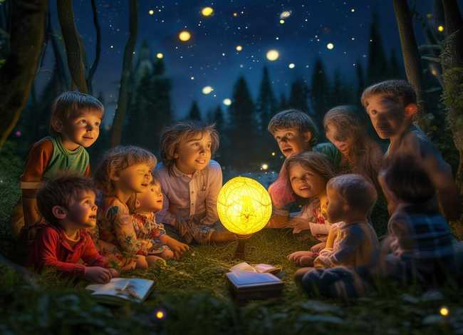 萤火虫儿童故事视频、萤火虫的儿童故事