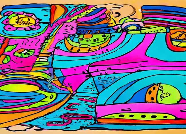 儿童涂色动画素材 - 四岁小孩画的画简单一点又好看又大