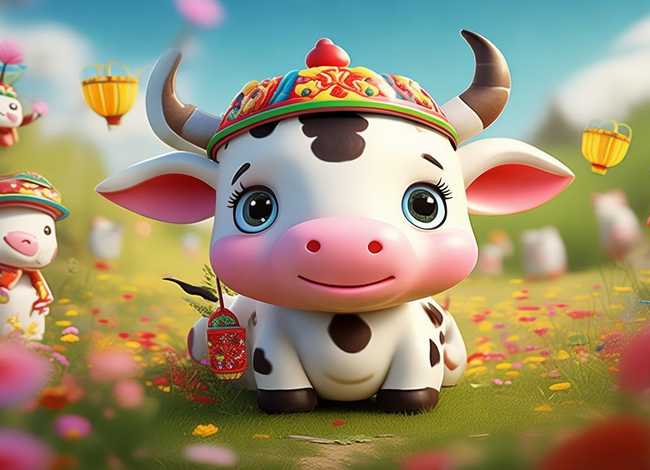 十二生肖的传说儿童版 - 十二生肖牛的儿童故事简短
