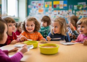 讲文明懂礼貌幼儿中班教案（《围餐的礼仪》中班教案）