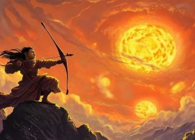 后羿射日的故事小故事视频 - 「亲子故事」后羿射日