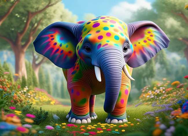 大卫绘本故事在线听、绘本推荐花格子大象艾玛