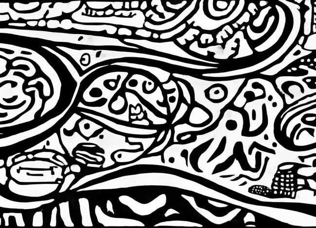 儿童黑白画组合图 什么叫黑白装饰画 儿童黑白画组合图 什么叫黑白装饰画