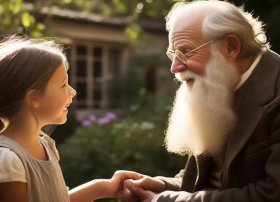 萧伯纳与小女孩的故事 英国大作家萧伯纳与小女孩儿