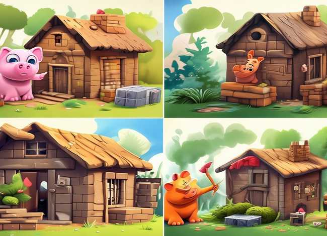 小猪故事儿童完整3-6岁 - 三只小猪盖房子的故事怎样讲给孩子听呢 小猪故事儿童完整3-6岁 - 三只小猪盖房子的故事怎样讲给孩子听呢