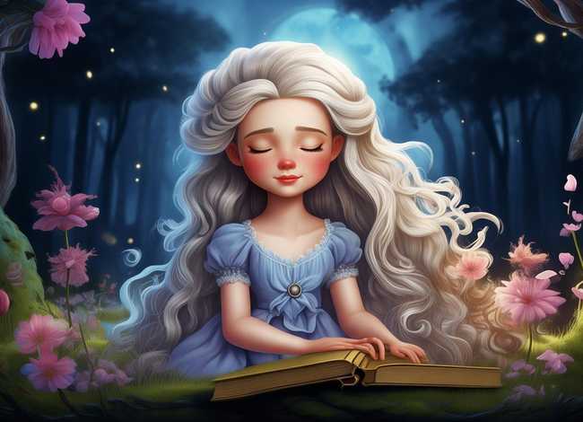 儿童童话故事白雪公主、白雪公主(下) 儿童睡前故事 格林童话