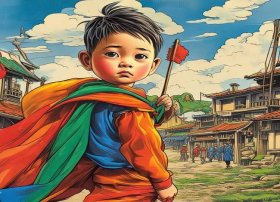 7-10岁儿童红色故事漫画、红色记忆漫画怎么画