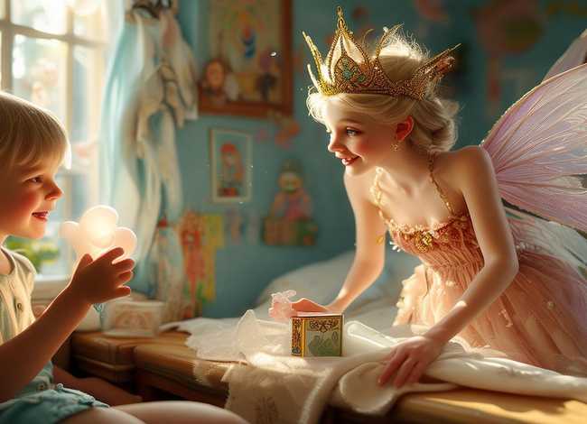 讲一个关于儿童换牙的故事 - 谁能介绍一下牙仙子关于她的故事