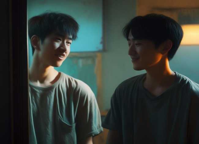 残疾小哥感人故事；江西一脑瘫外卖小哥对镜练习微笑,他的身上有着怎样的故事