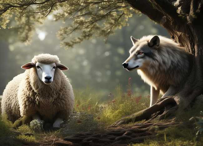 狼和羊的故事原文、狼和羊是童话故事吗