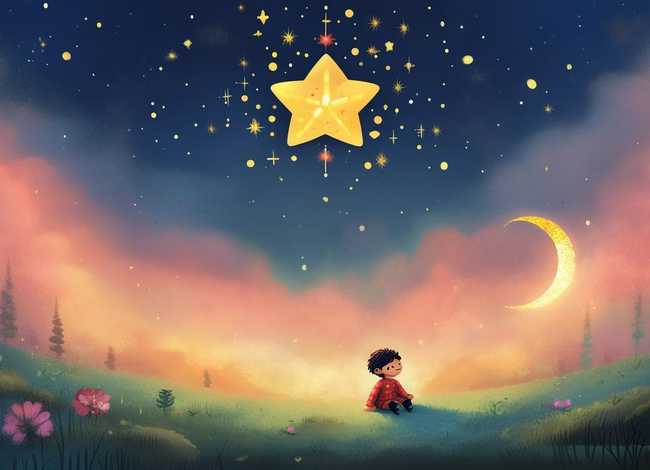 小星星的故事 - 星星和月亮童话故事 小星星的故事 - 星星和月亮童话故事