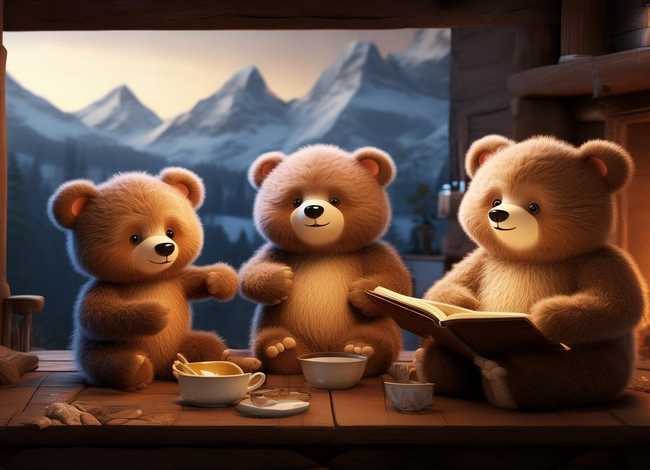 儿童故事大全三个小熊 三只熊的故事告诉我们什么