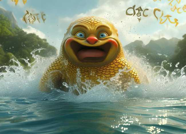 大禹治水的儿童故事绘本 - 河神的汗水告诉是什么道理 大禹治水的儿童故事绘本 - 河神的汗水告诉是什么道理