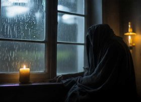 下雨天听伤感故事；下雨失眠心情短语 下雨天的经典说说