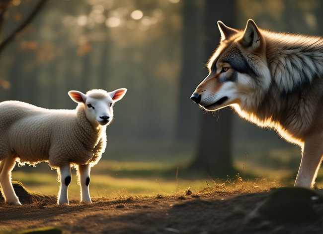 狼和羊的故事儿童简短 狼和羊的寓言故事告诉我们什么道理
