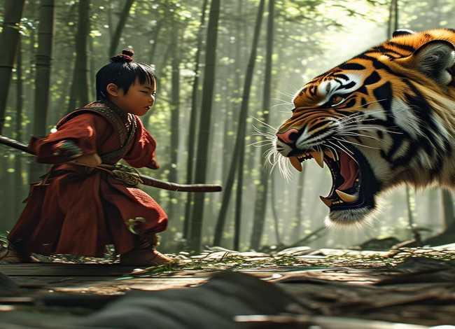 儿童版的武松打虎、中国经典民间儿童历史故事-《武松打虎》 儿童版的武松打虎、中国经典民间儿童历史故事-《武松打虎》