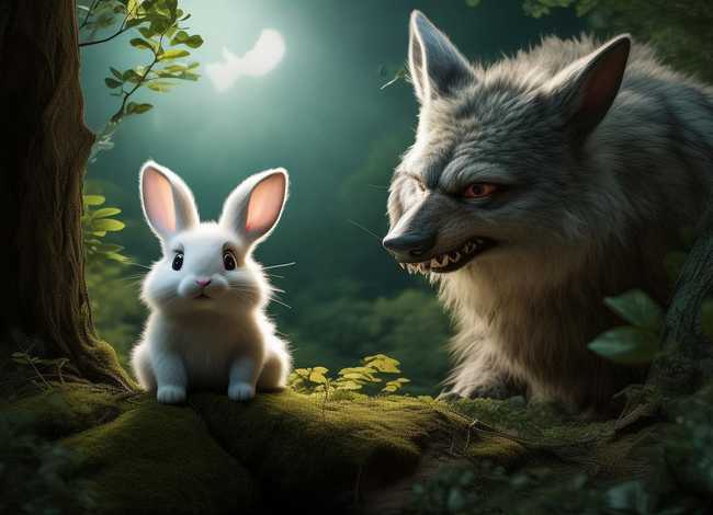 兔子和大灰狼的故事(小免兔子乖乖的故事(小免子乖乖兔子和陌生人大灰狼的故事)) 兔子和大灰狼的故事(小免兔子乖乖的故事(小免子乖乖兔子和陌生人大灰狼的故事))