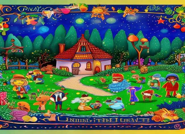 带图英语小故事 英语小故事手抄报资料