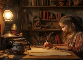 写信故事；关于小时候的故事书信400字