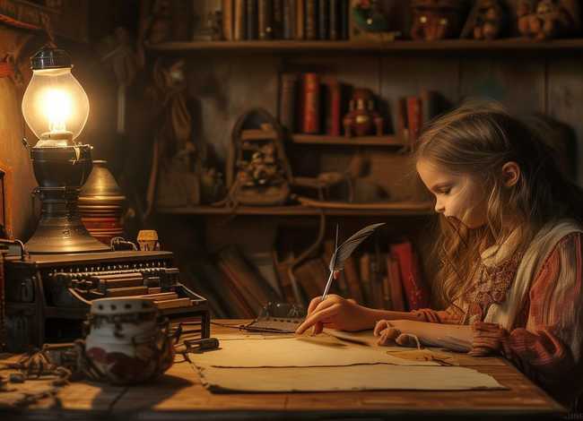 写信故事；关于小时候的故事书信400字