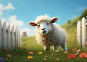 儿童故事翻译（儿童英语小故事带翻译-公羊触篱）