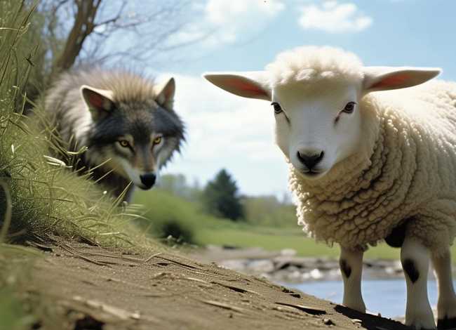 狼和小羊的故事mp3，故事《狼和小羊》doc