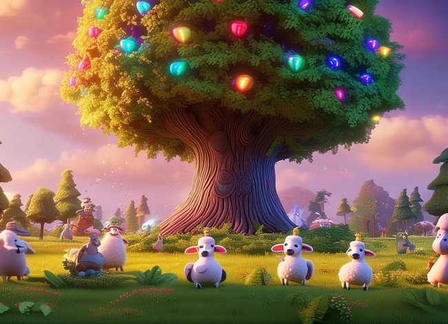 儿童动画许愿树故事；喜羊羊、懒羊羊、美羊羊等的父母们什么时候会出现呢