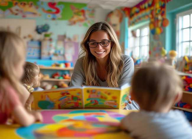 幼儿阅读小故事大全，幼儿园生活老师