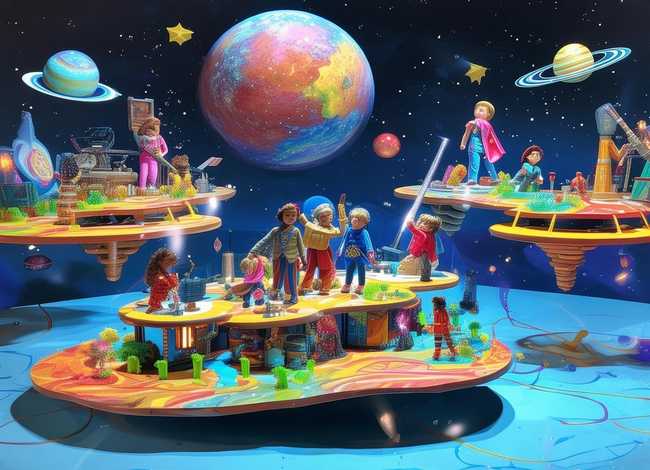 儿童太空故事绘本星球，用几套书为孩子搭起一座天文馆