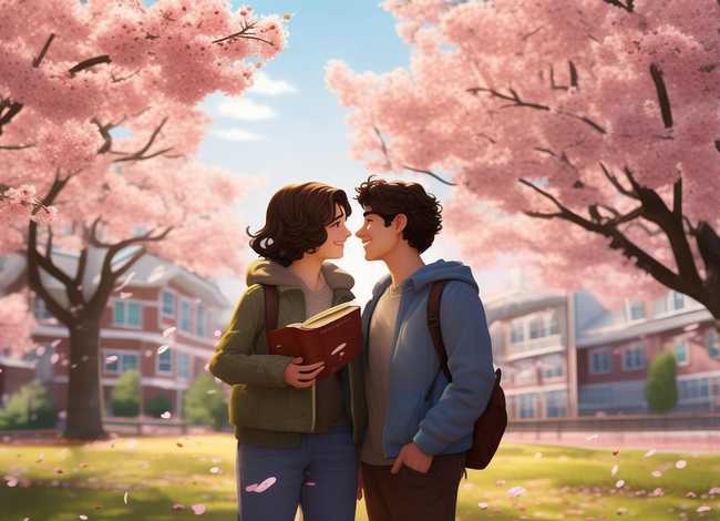 校园恋爱故事100字、异地恋情侣暖心小故事100字