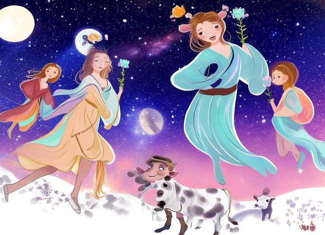 七仙女的故事儿童版、七仙女和牛郎的故事 七仙女的故事儿童版、七仙女和牛郎的故事