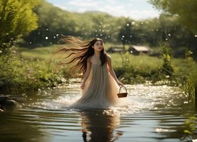 田螺姑娘故事大全，民间故事田螺姑娘原文