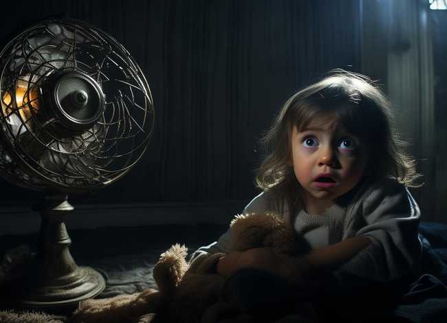 风扇的故事六岁 - 睡前恐怖小故事——电风扇