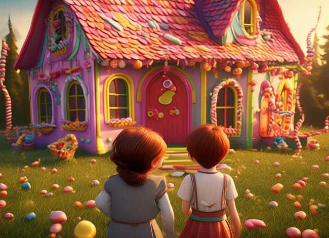 糖果屋历险记儿童故事 韩塞尔与葛雷特